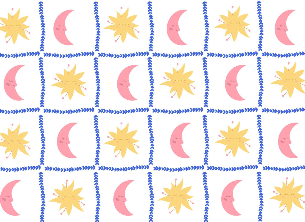 Sun and moon grid — full design