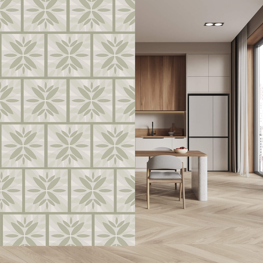 Star shapes in tiles — interior 3