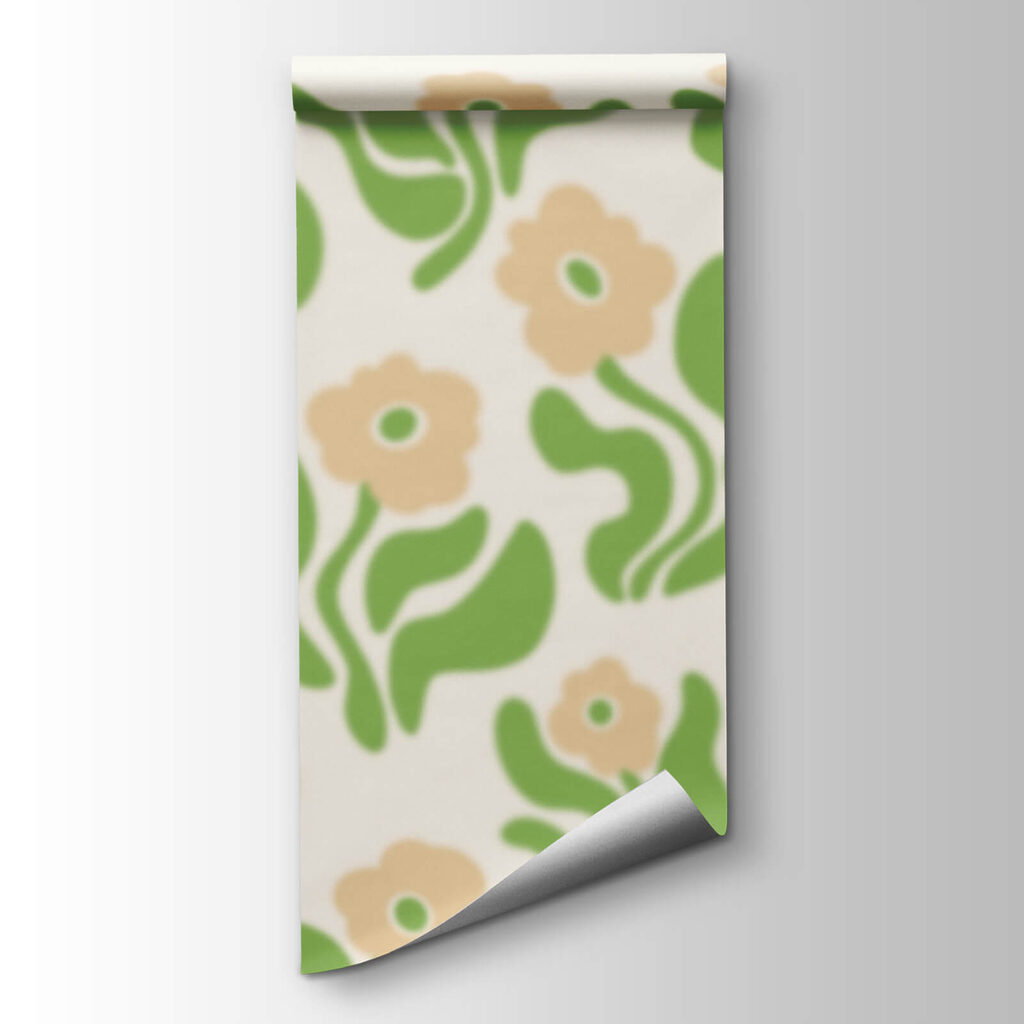 Flowers on wavy stems — product view