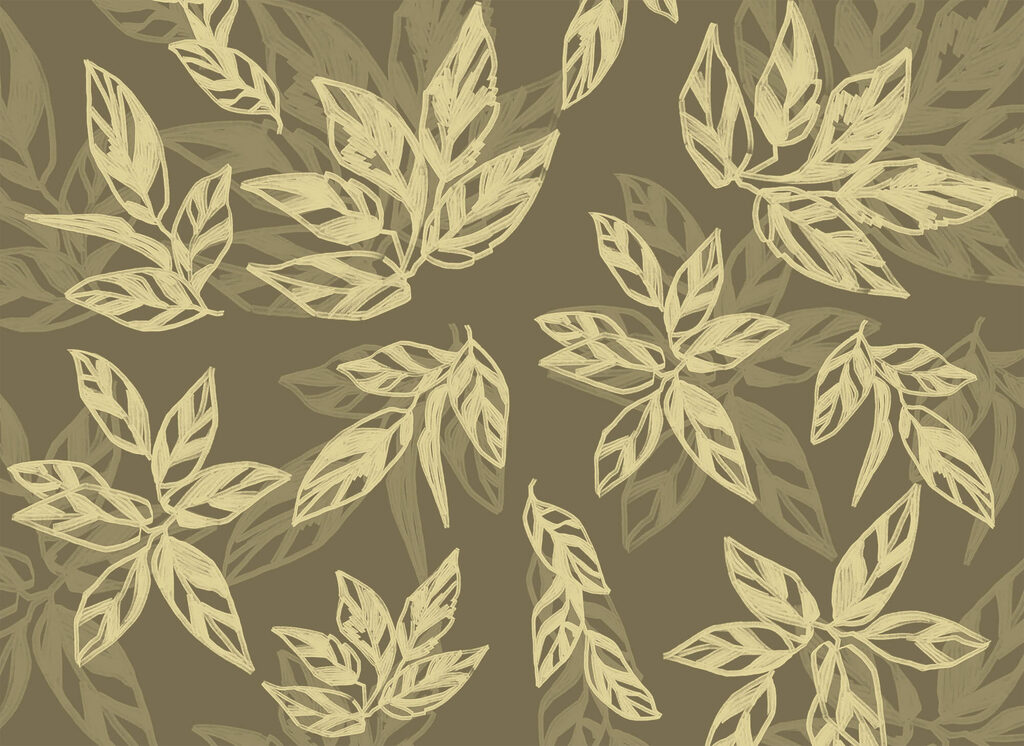 Leaves in Print — full design