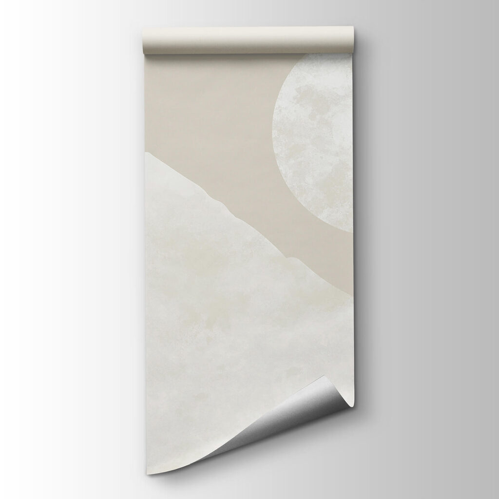 White mountains, full moon — product view