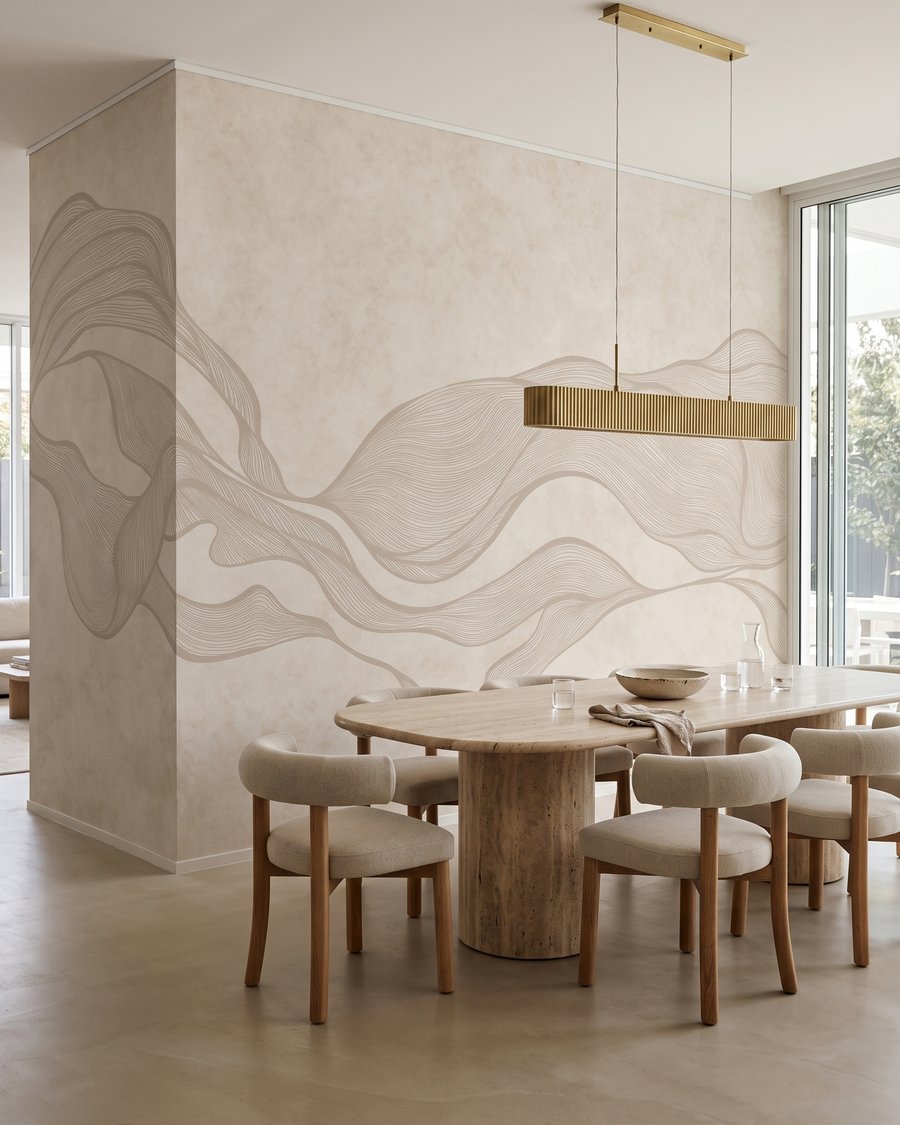 Sand Ribbons in an interior