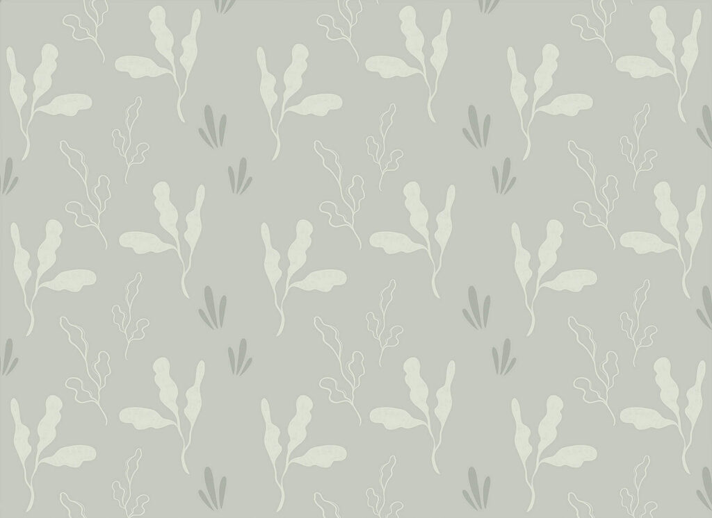 Grasses in soft grey — full design