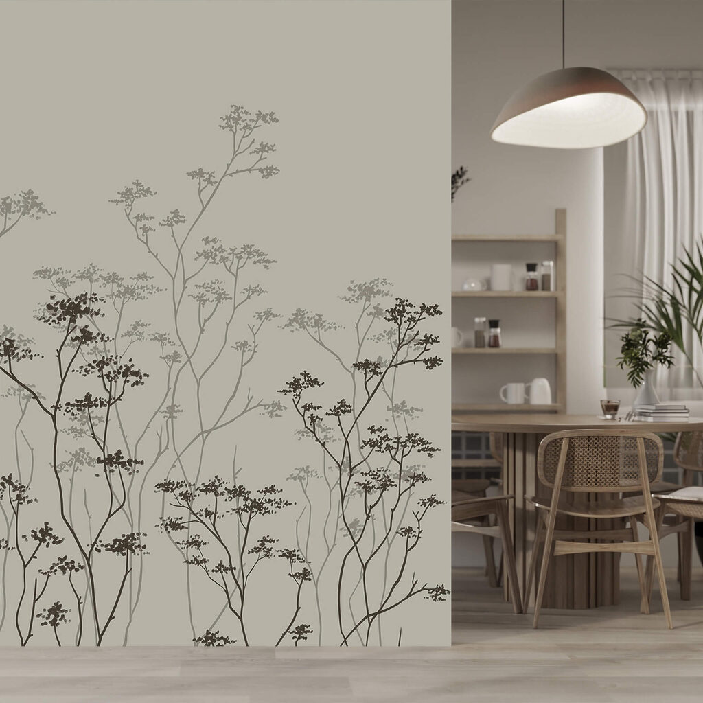 Delicate wildflower stems — interior 1