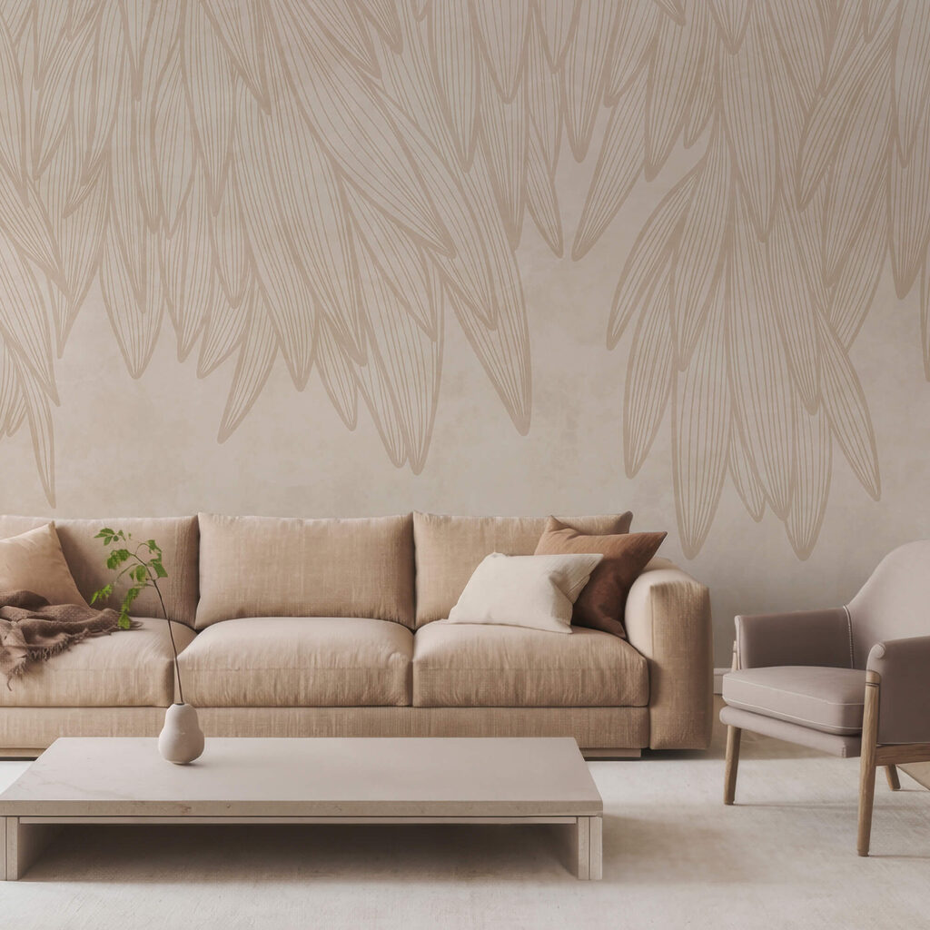 Long leaves hanging down — interior 2