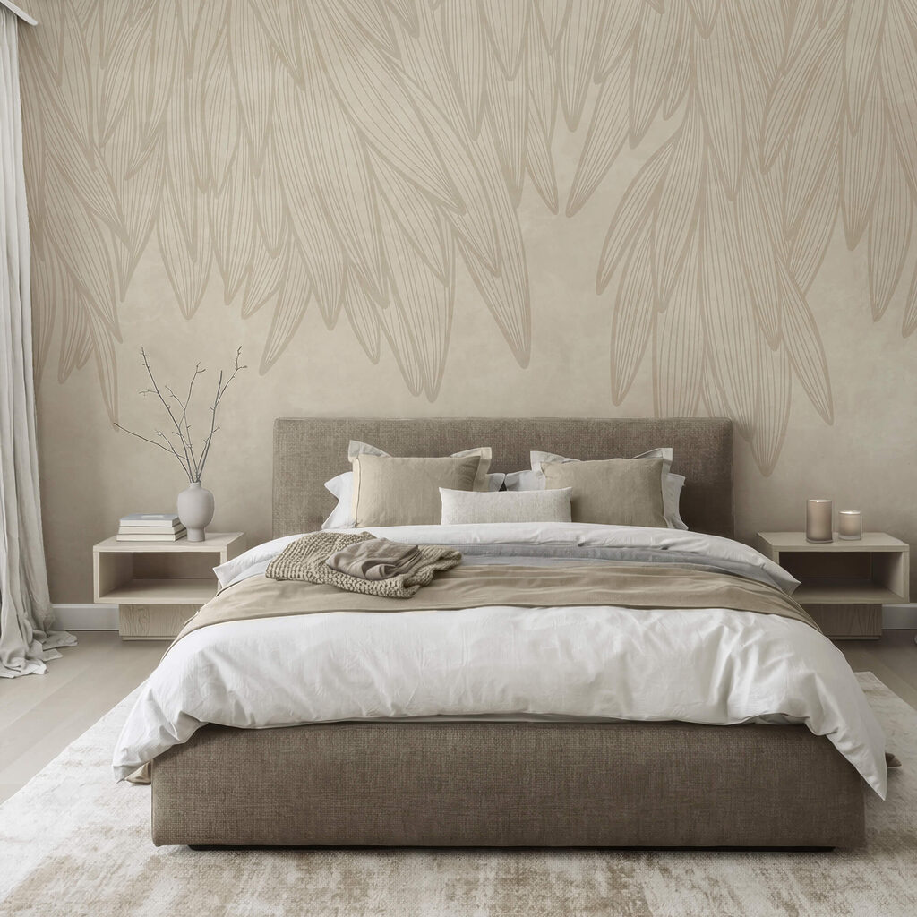 Falling Petal Lines in an interior