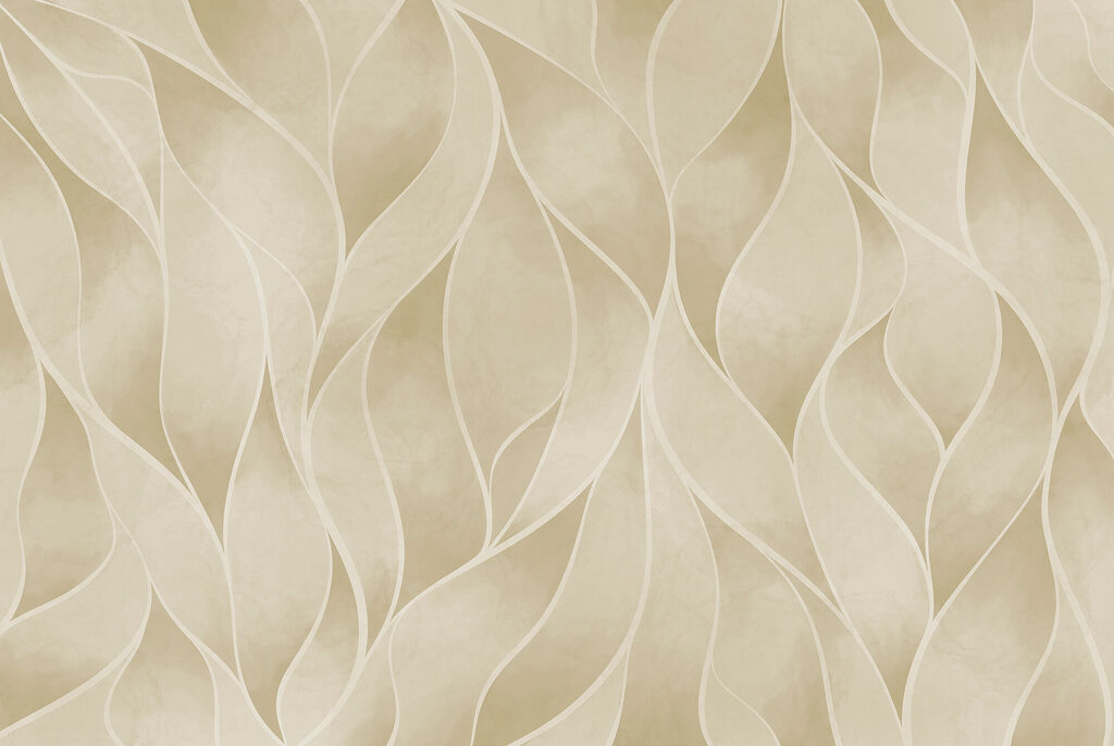 Leaf shapes in layers — full design
