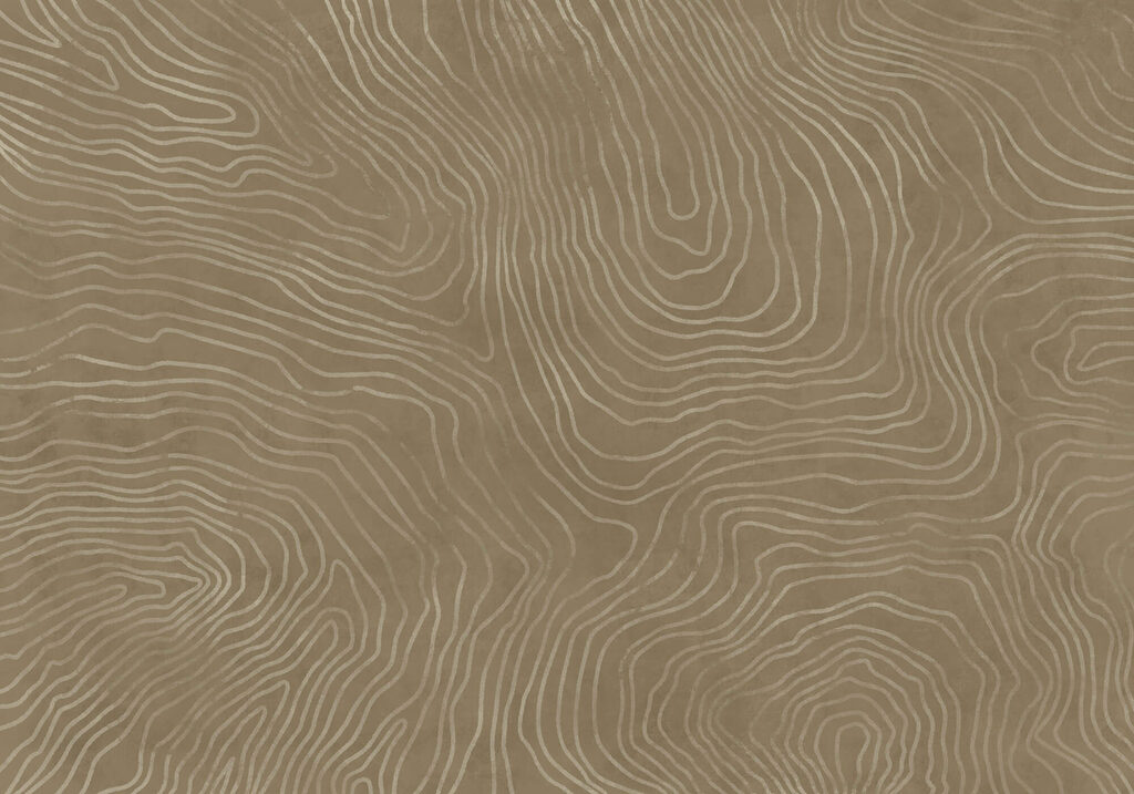 Wavy contour lines — full design