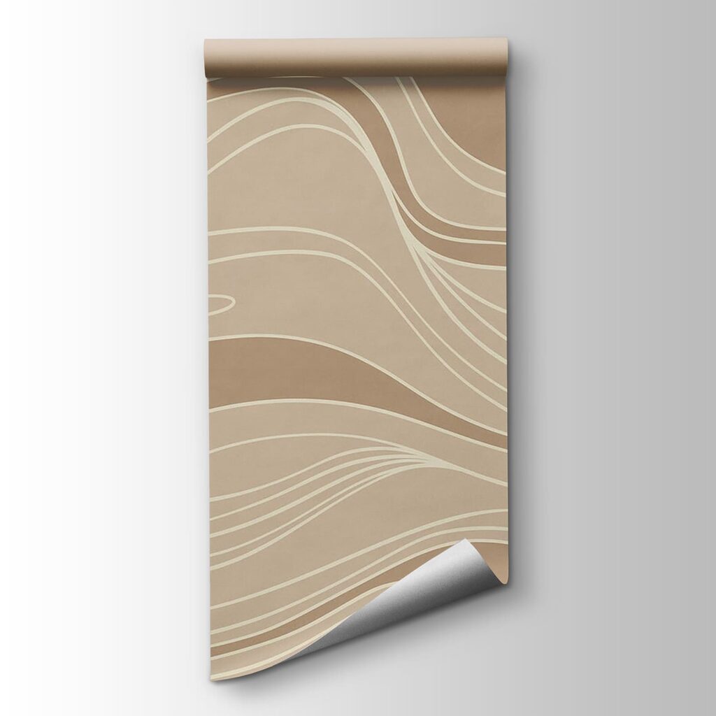 Waves in fine lines — product view