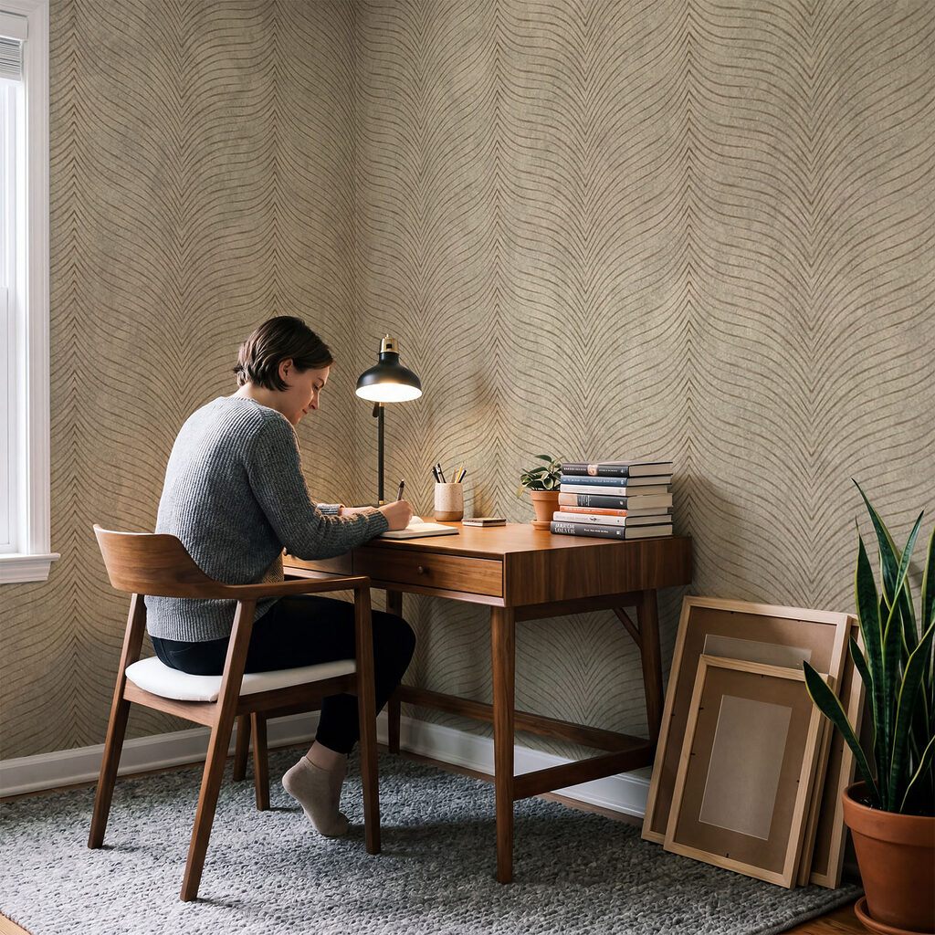 Fine stripes and layers — interior 2