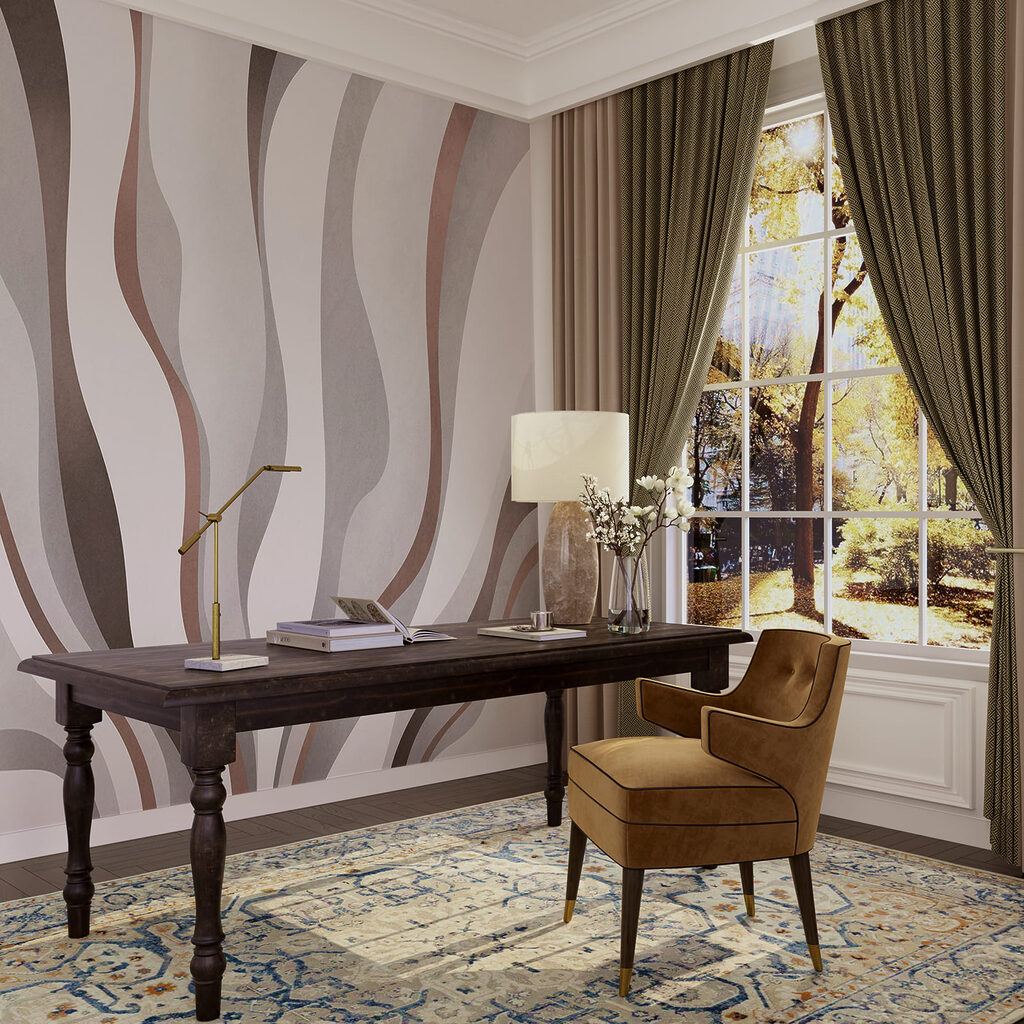 Rising Ribbons — interior 2