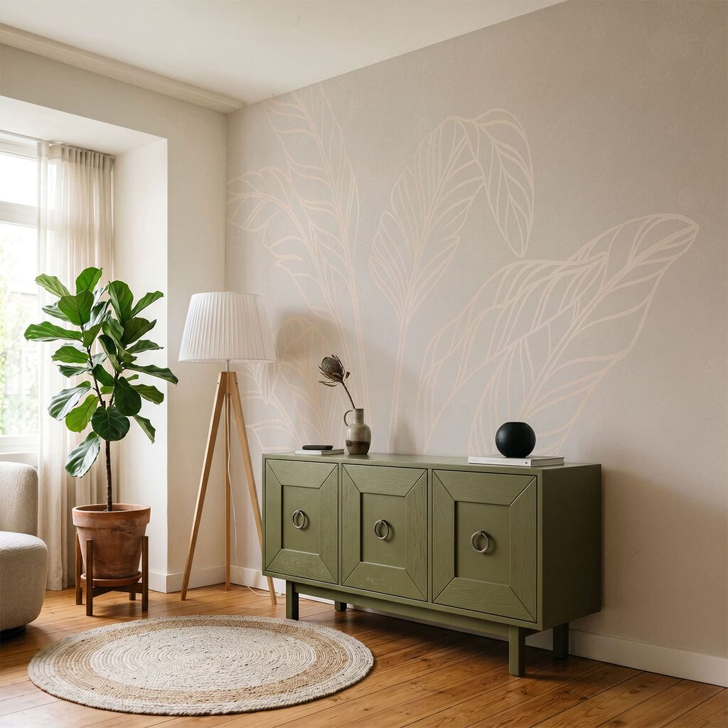Leaves in Chalk — interior 1