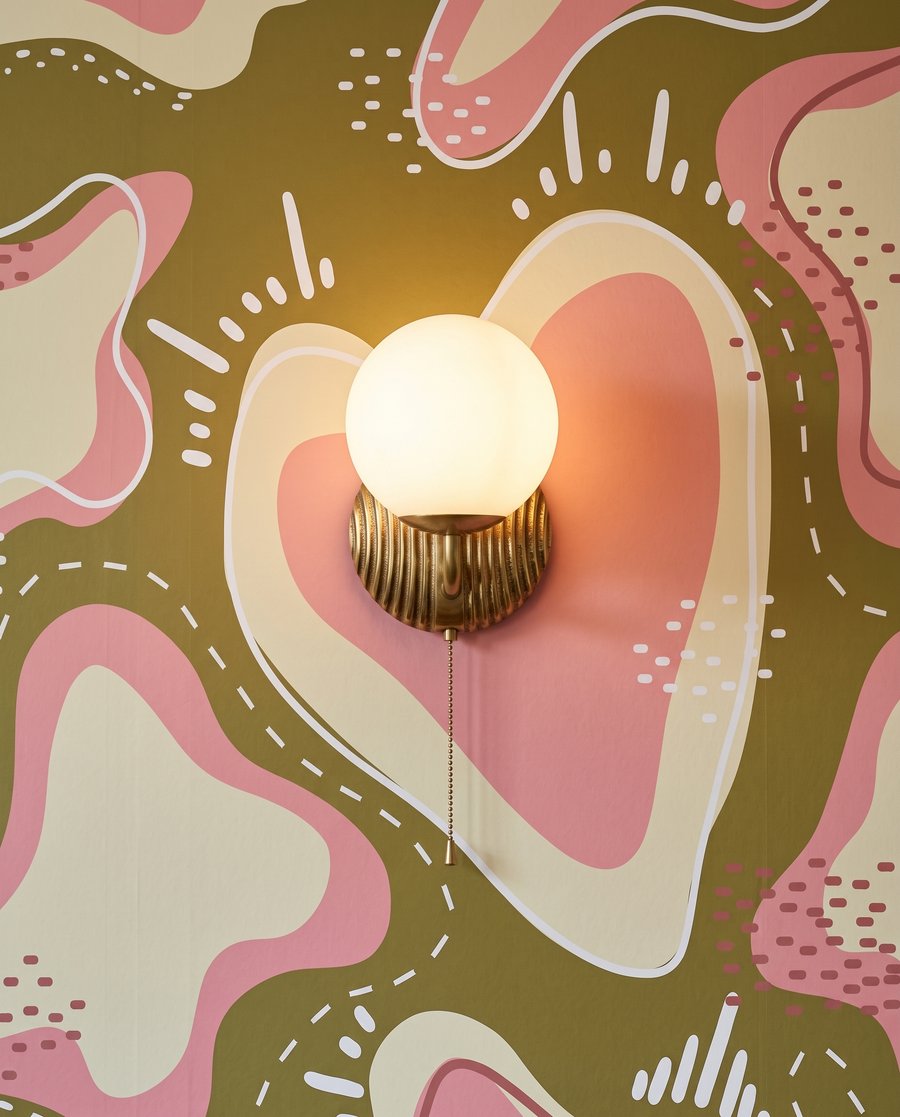 Playful Wiggly Shapes — detail