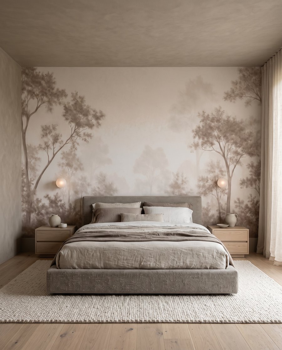 Forest Stillness in an interior