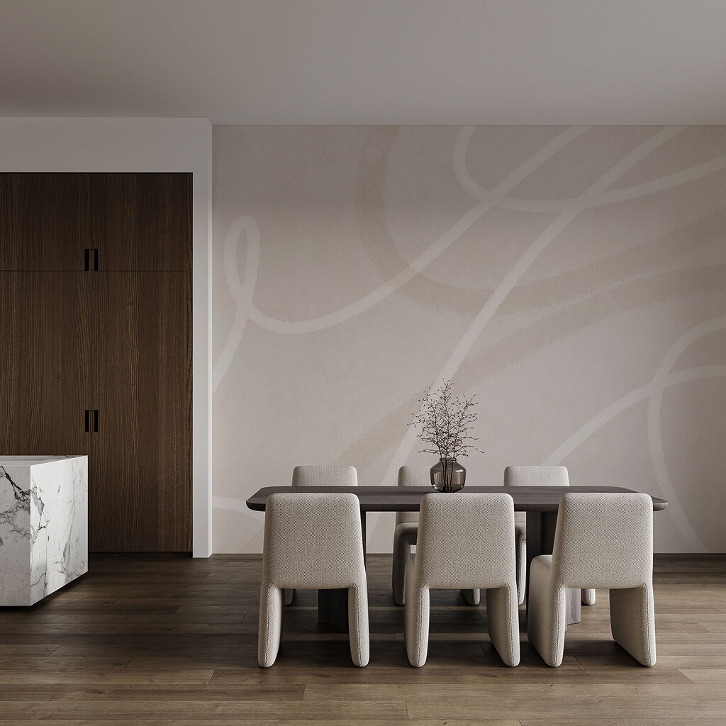 Lines in Linen in an interior