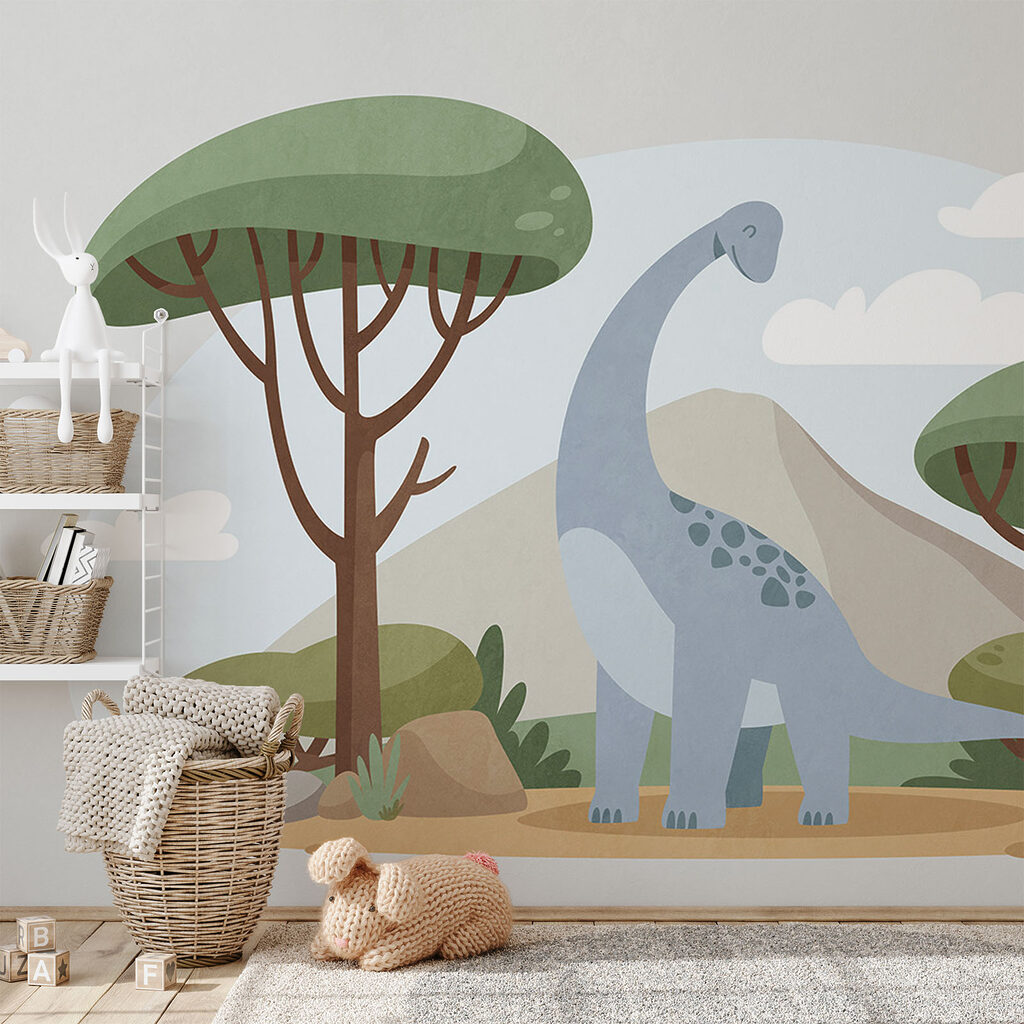 Dinosaur among the trees — interior 2