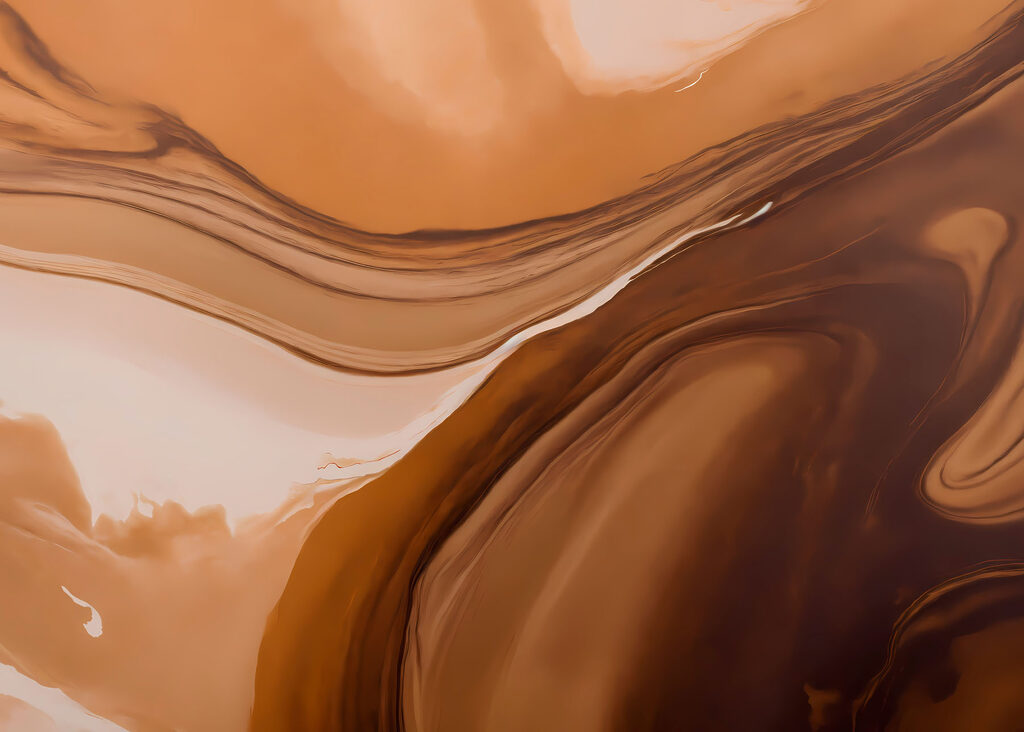 Flowing streams of colour — full design