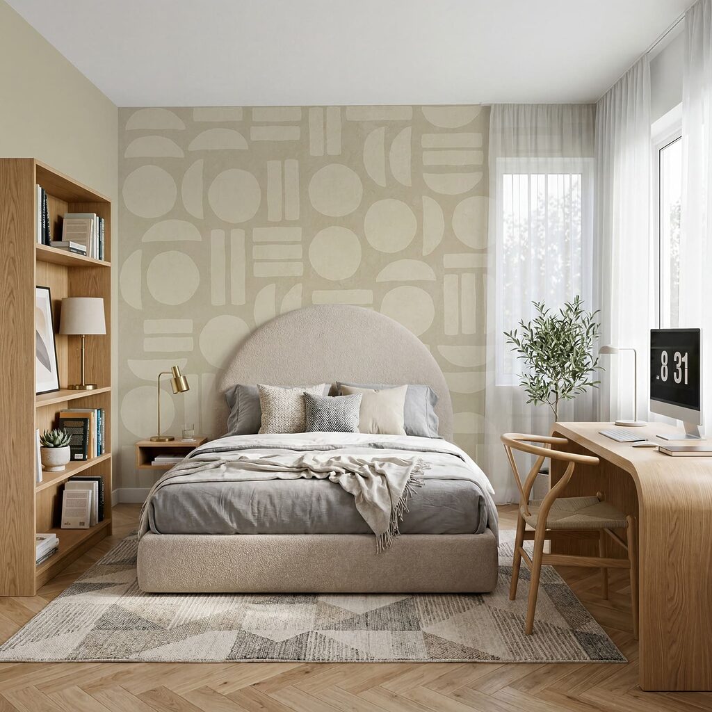 Round and straight shapes — interior 2