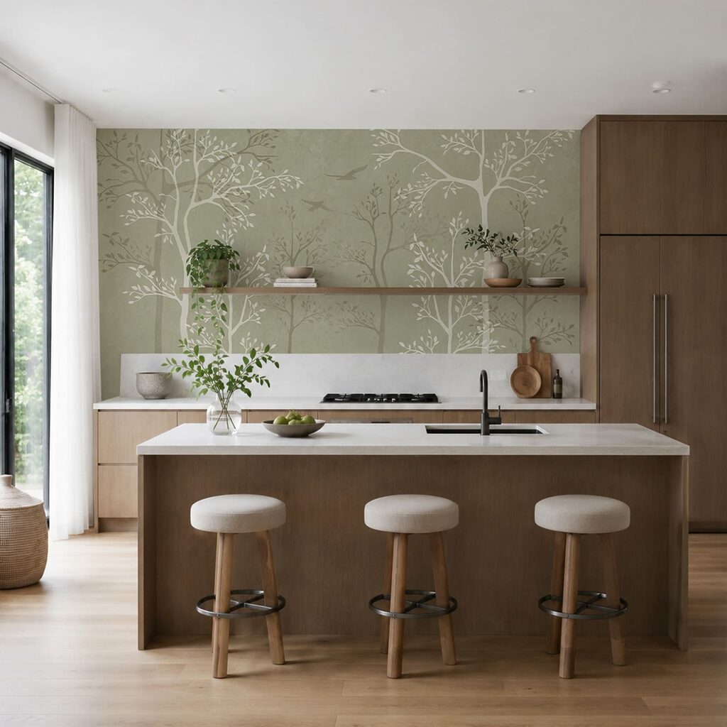 Quiet Woodland Lines — interior 2