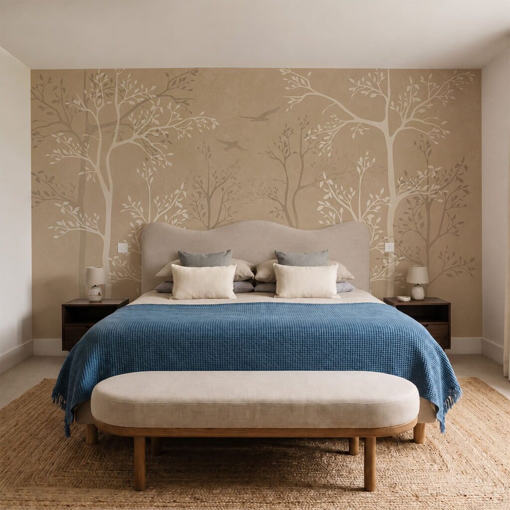 Quiet Woodland Lines in an interior