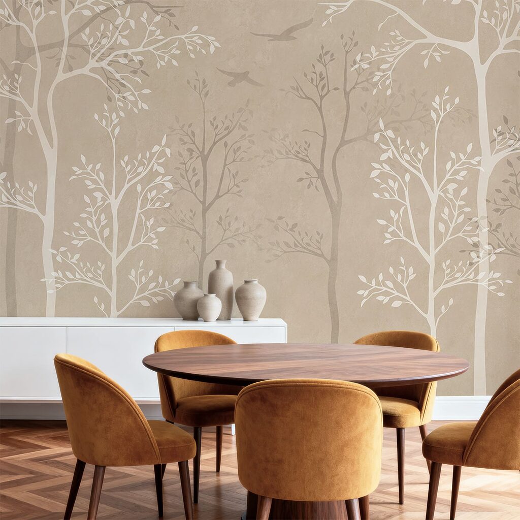 Quiet Woodland Lines in an interior