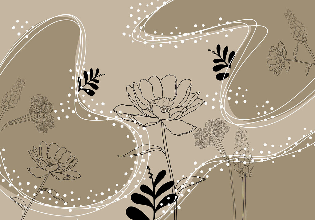 Flowers and Little Paths — full design