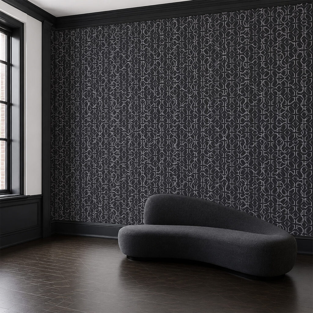 Woven Night in an interior