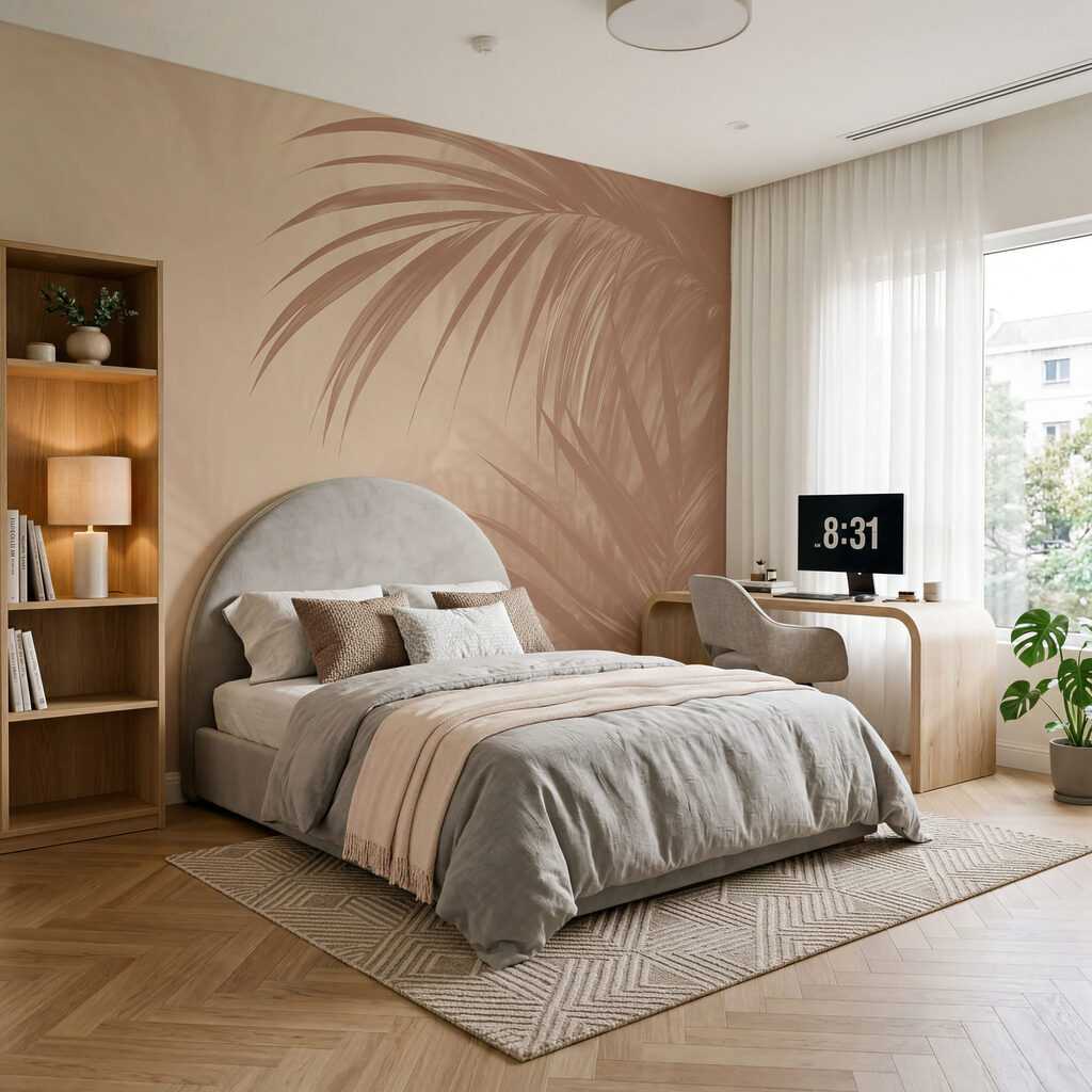 Palm Fronds in Shadow — interior 2