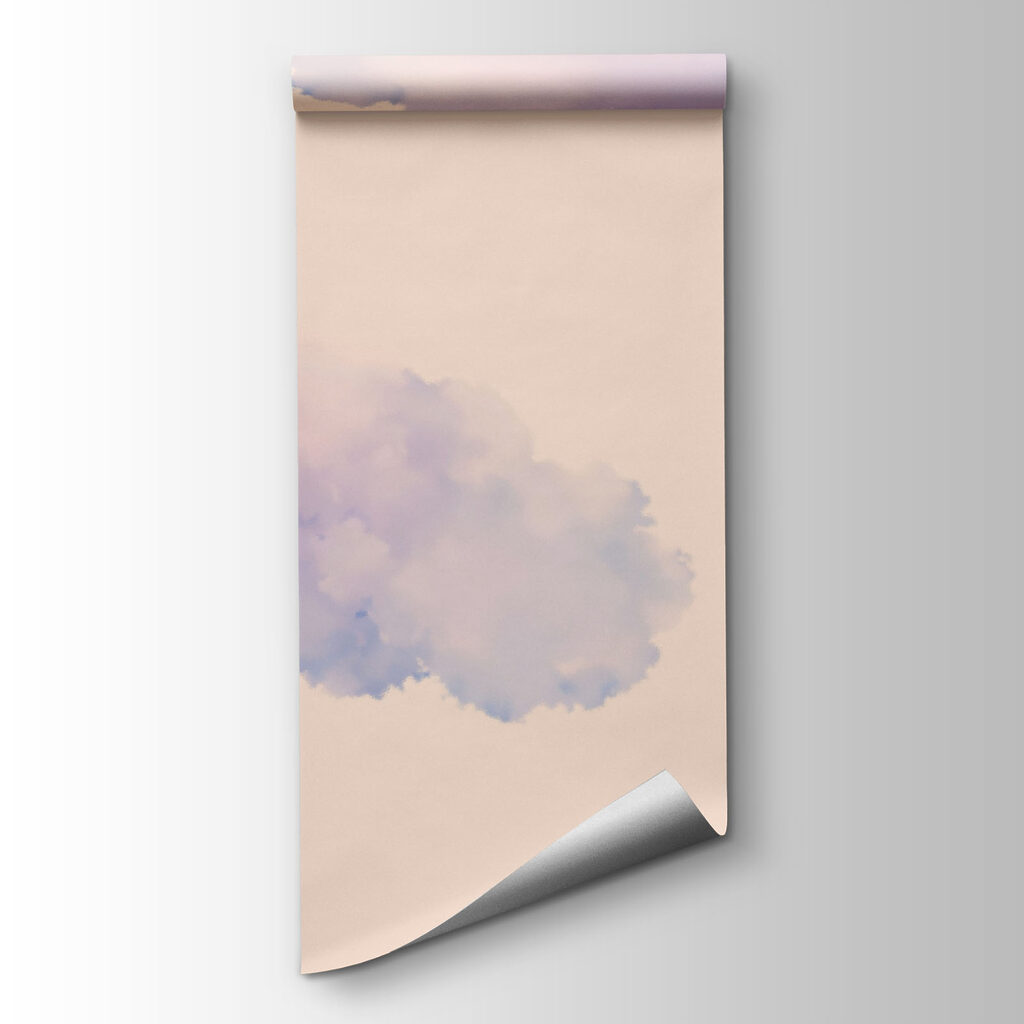Soft watercolour clouds — product view
