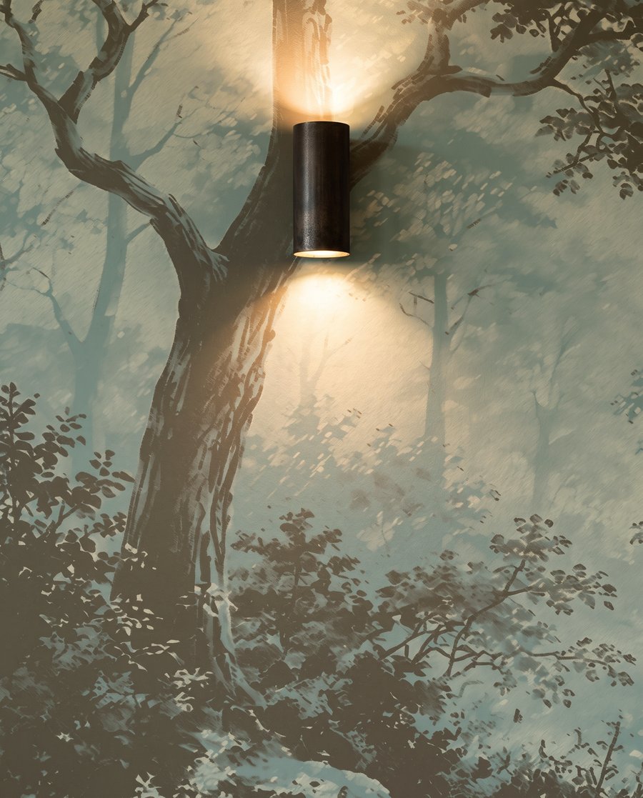 River Through the Woods — detail