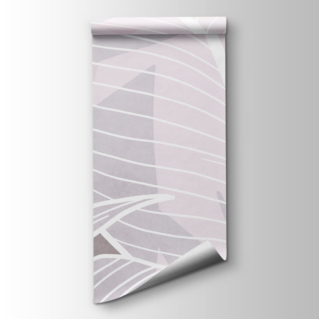 White leaf outlines — product view