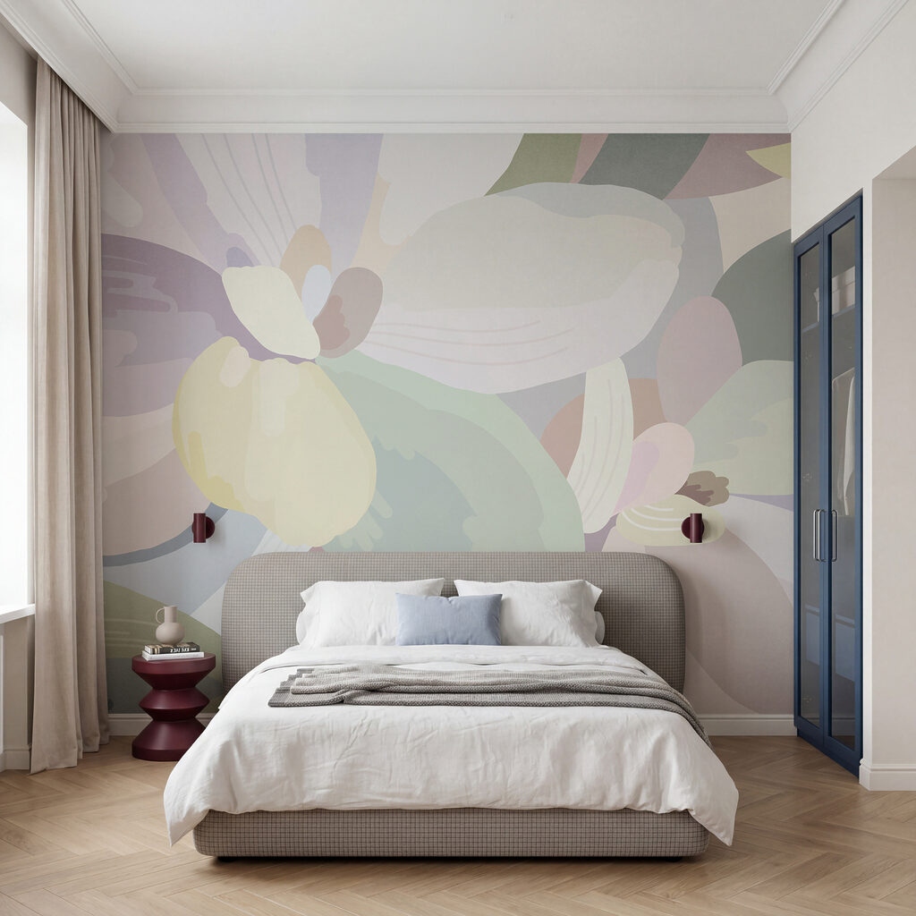 Petals in Play in an interior