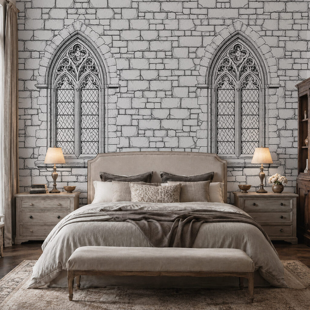 Two gothic windows — interior 2