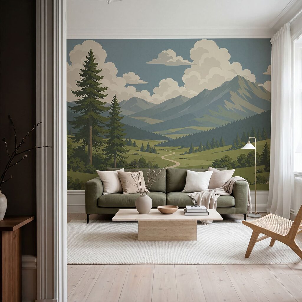 The Winding Way in an interior