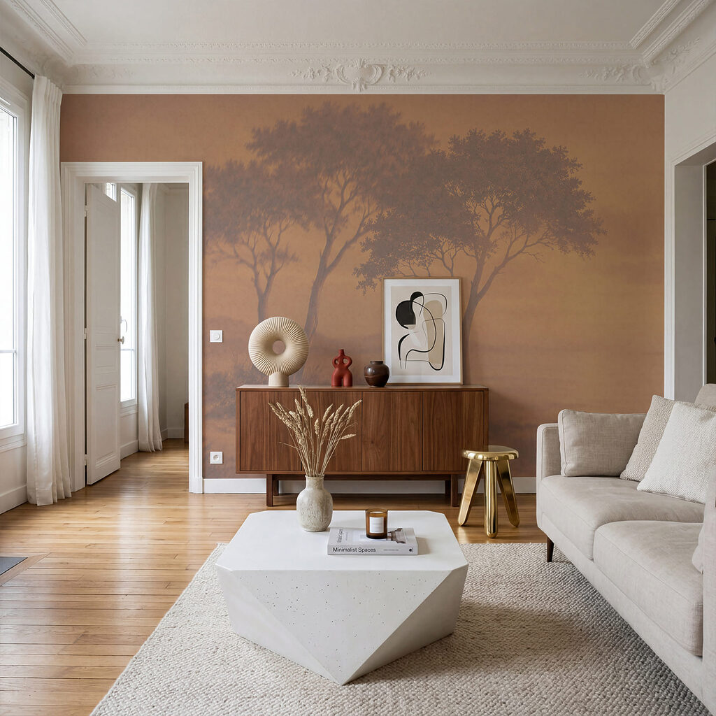 Trees by the water — interior 2