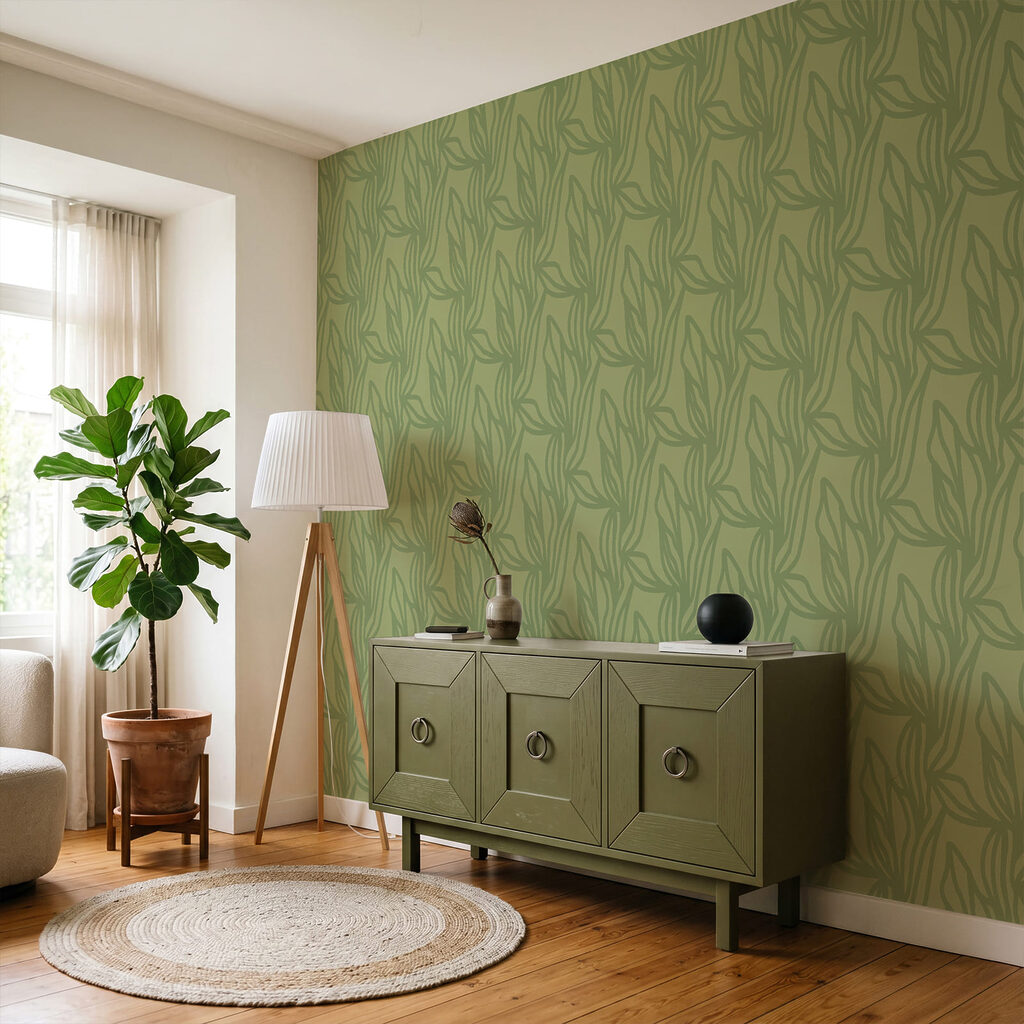 Leafy Impressions in an interior