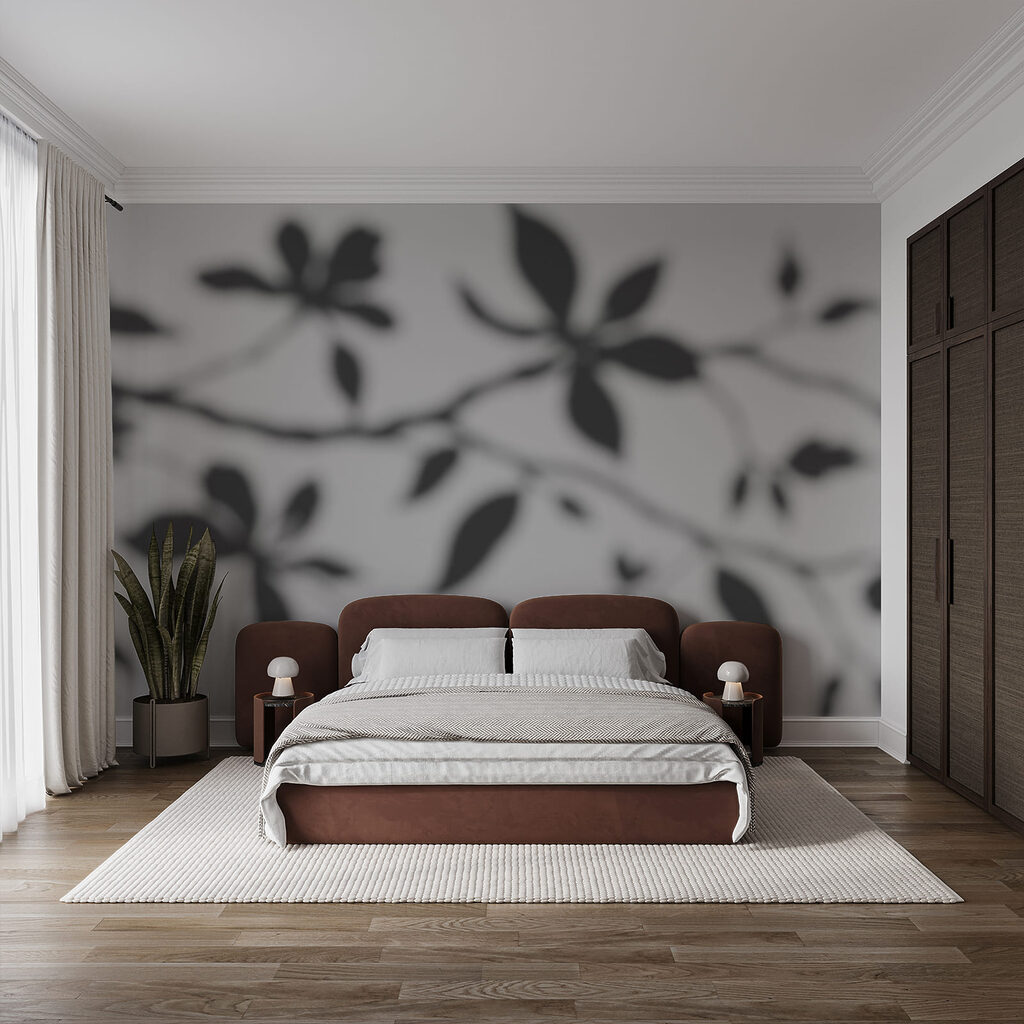 Branch Silhouettes in an interior