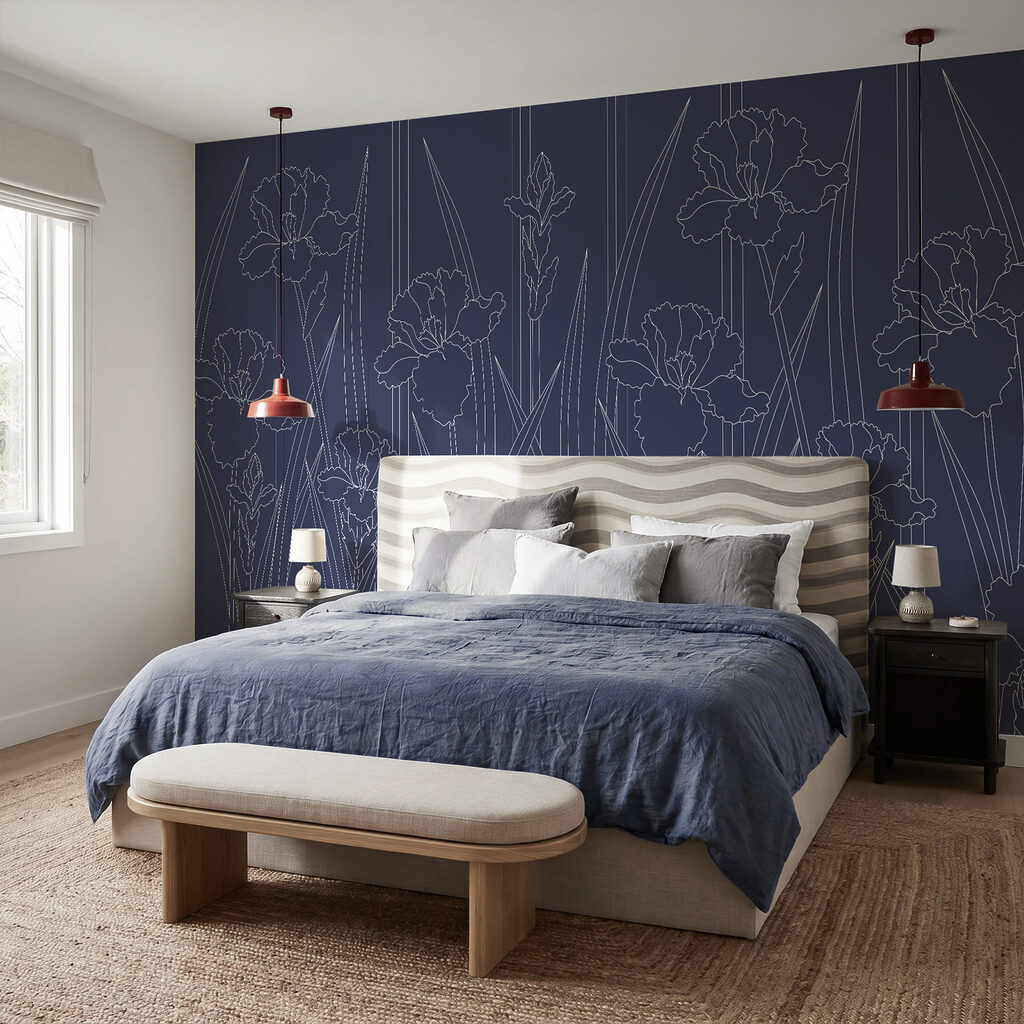 Floral Geometry in an interior