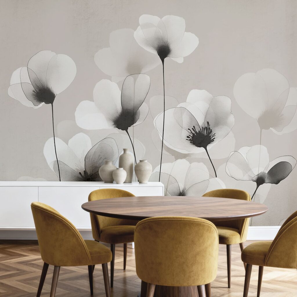 Petal Stems in an interior