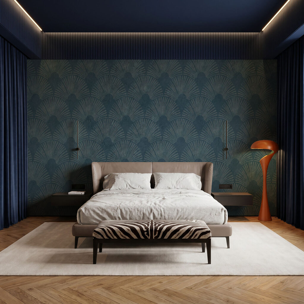 Faded Damask — interior 2