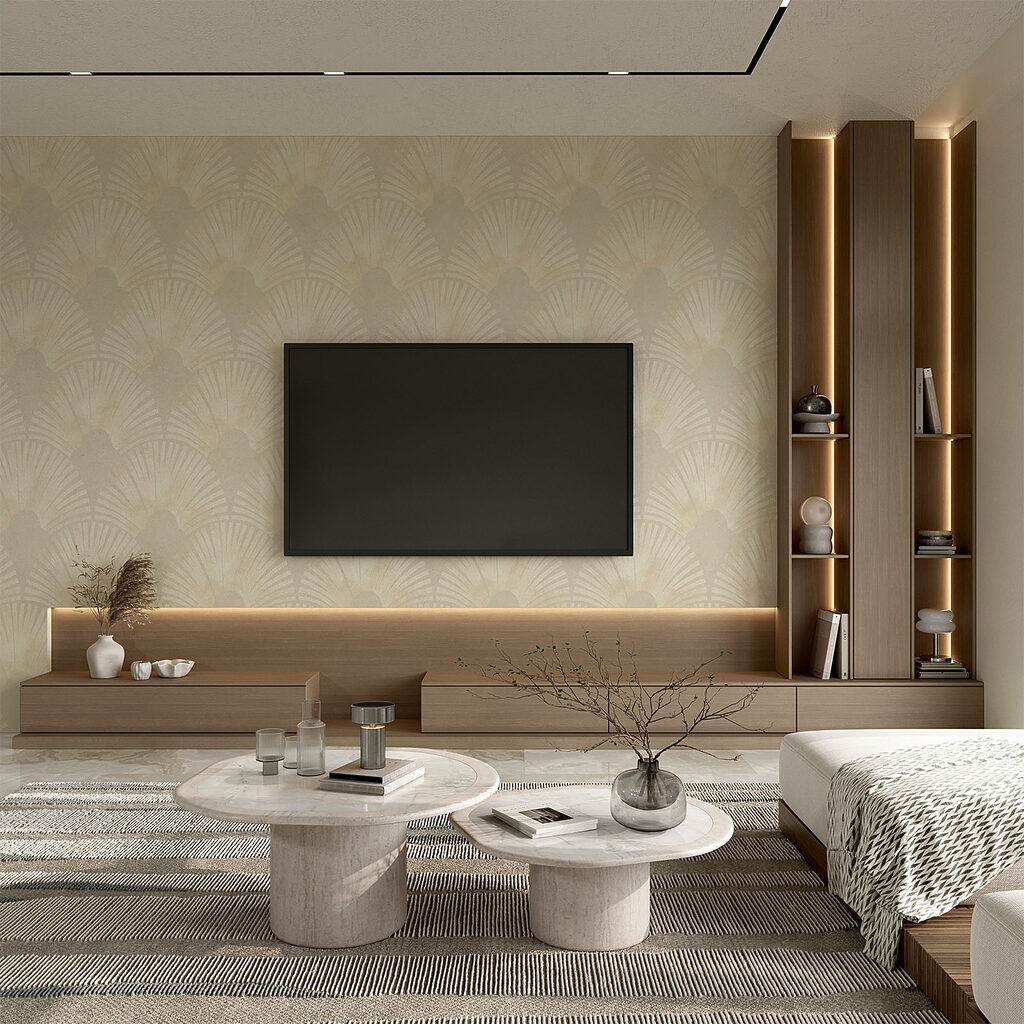 Faded Damask — interior 3