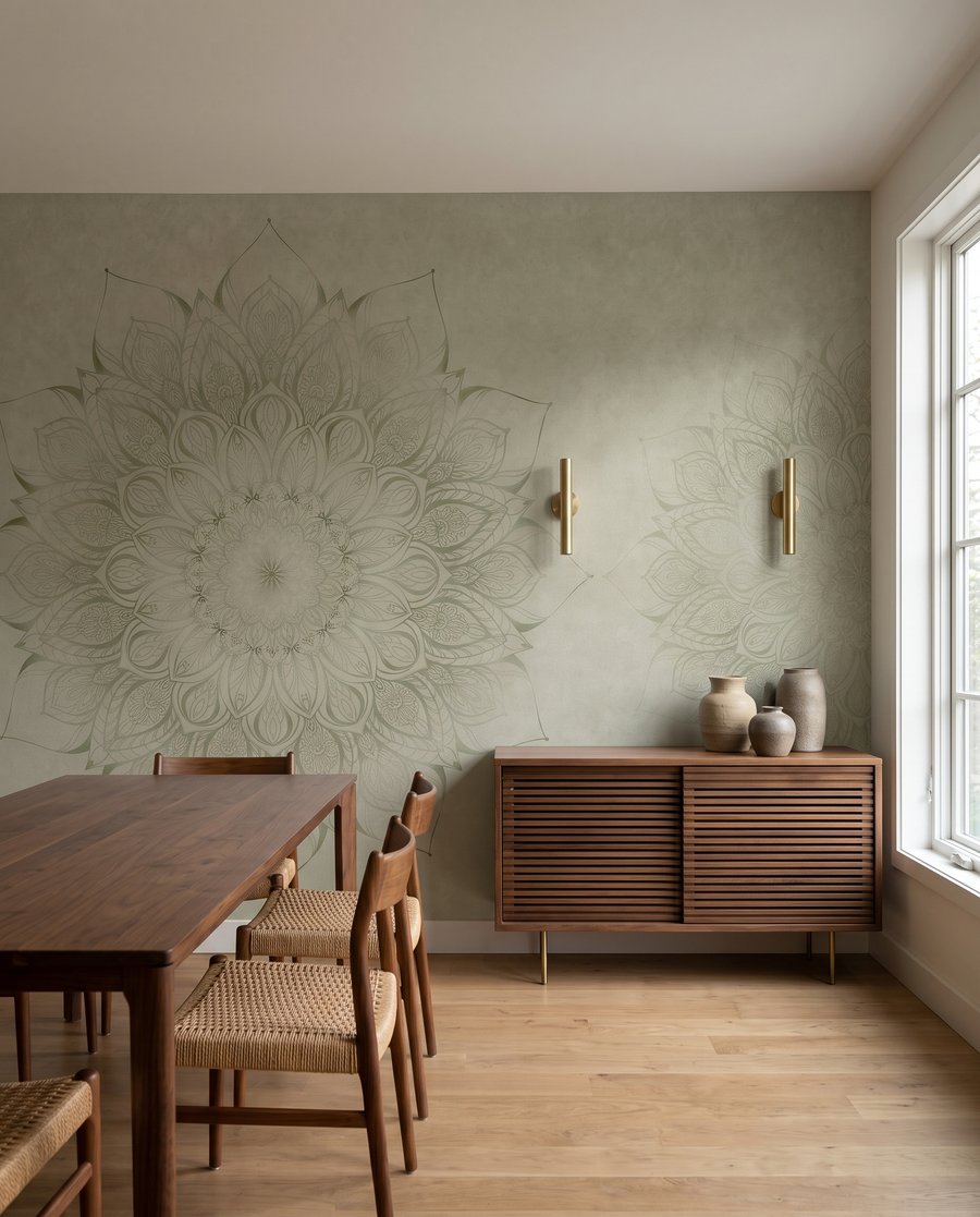 Mandala Trace in an interior