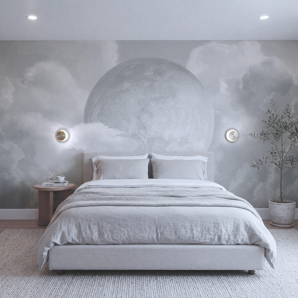Clouds Around the Moon — interior 1