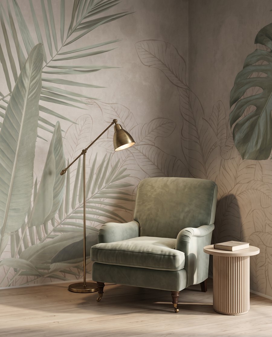 Palm Linen in an interior
