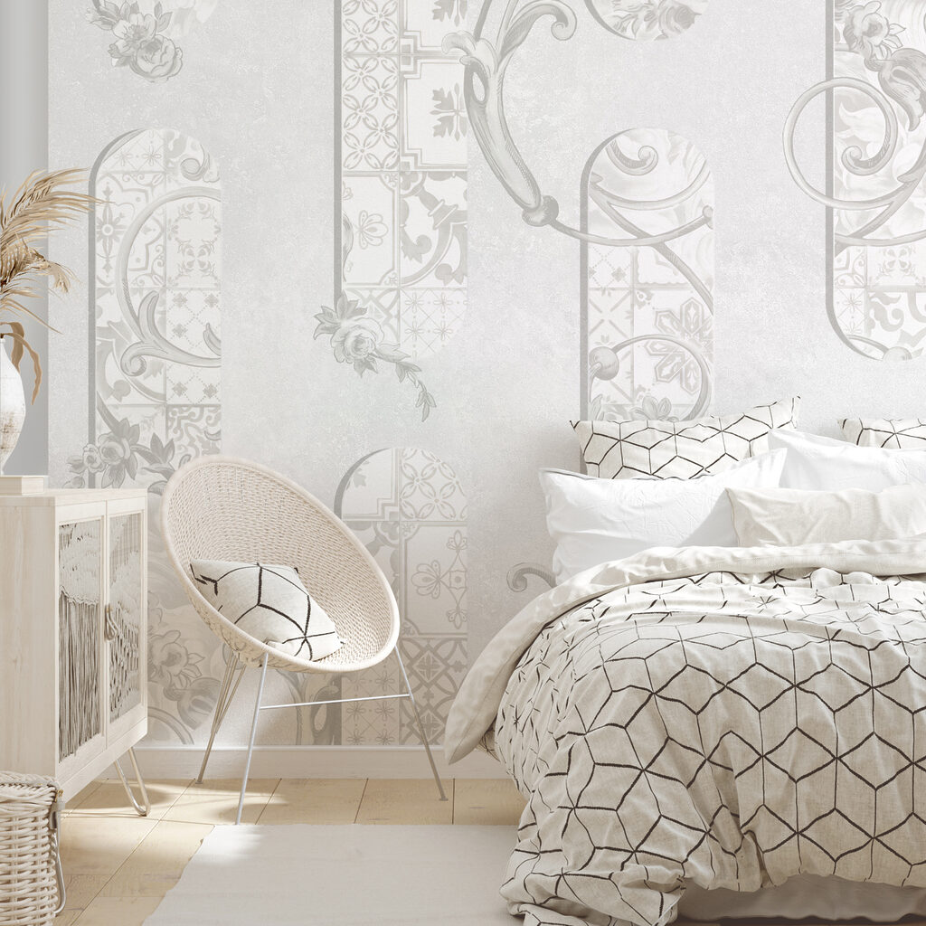 Ornamental Floral Stripes — interior 2