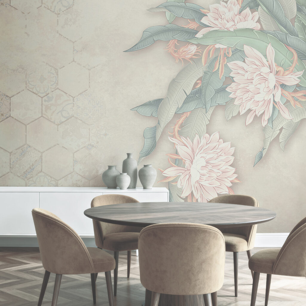 Blossom Mosaic in an interior