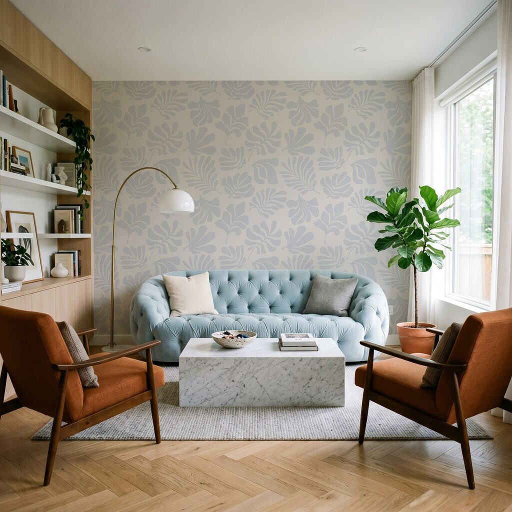 Leaf Silhouette Pattern — interior 2