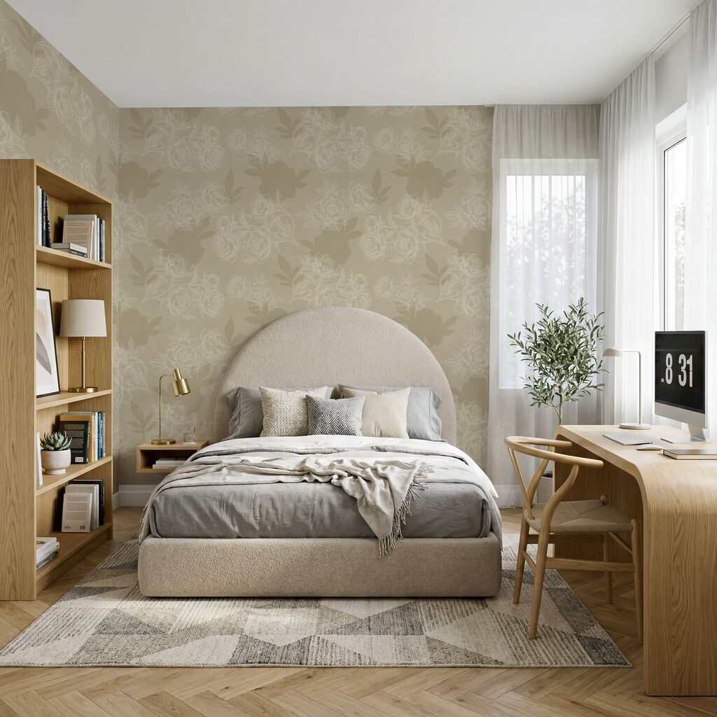 Faded Floral Weave — interior 2