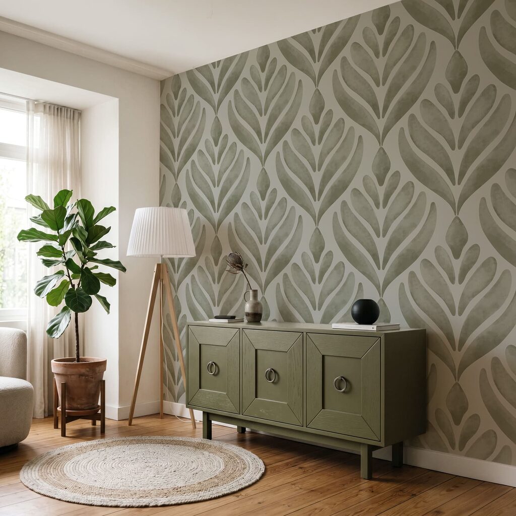 Leaf Emblem Pattern — interior 2