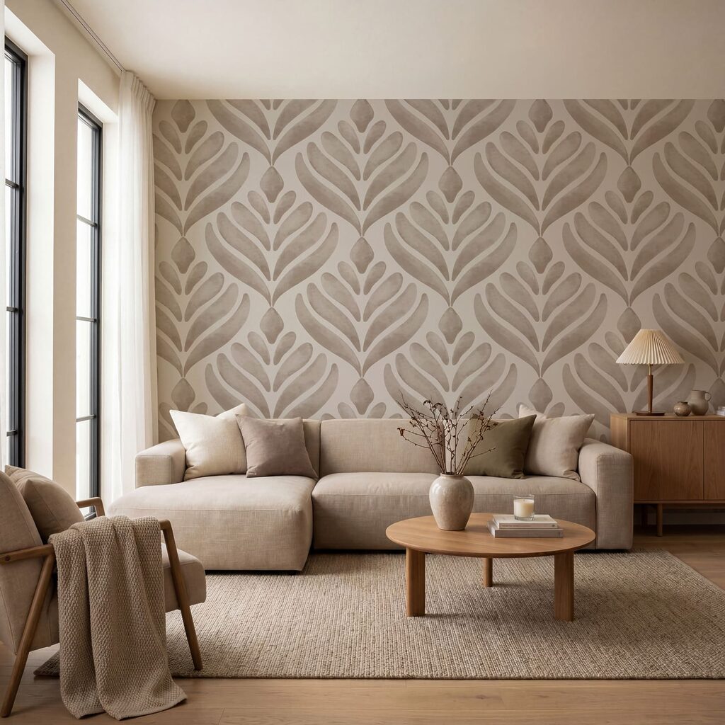 Leaf Emblem Pattern — interior 1